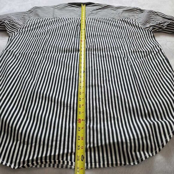 New XL Adaptive Anthropologie x Maeve the Bennet buttondown shirt Magnet buttons - Picture 12 of 12